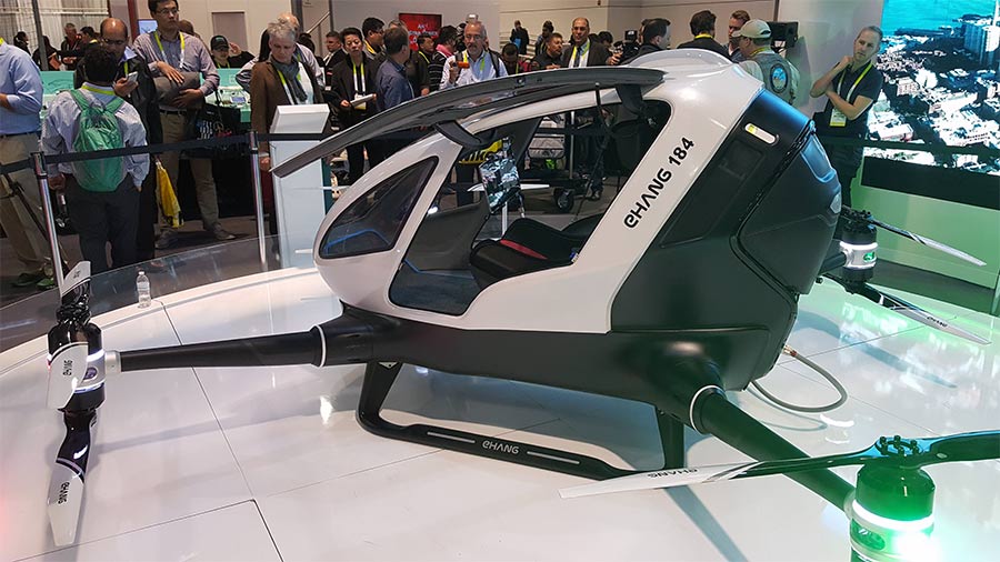 Helicopter drone