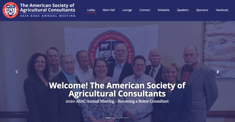 Agricultural Consultants - Virtual Conference