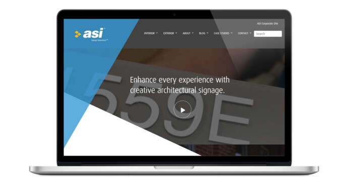 ASI Signage Latimer Group Website Design
