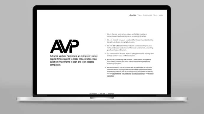 AVP Website