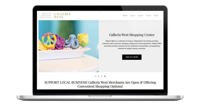 Galleria West Shopping Center Website