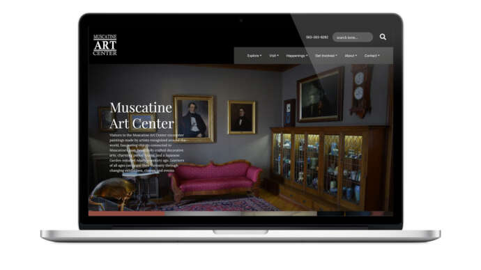 Muscatine Art Center Website